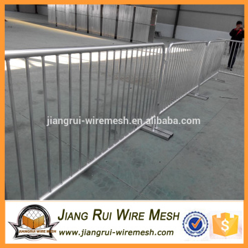 Portable galvanized Steel Traffic Crowd Control Barrier for Road